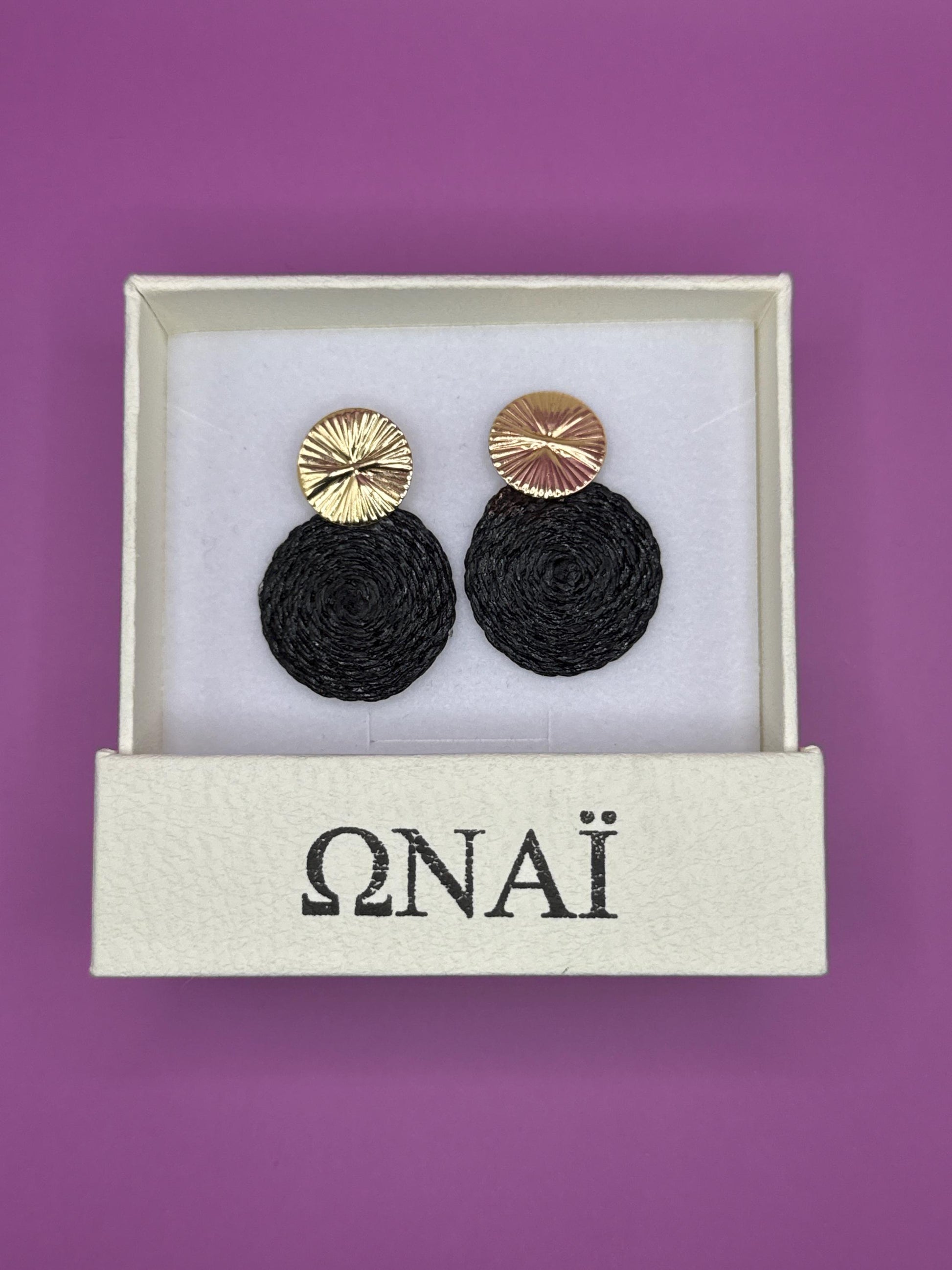 Earrings Guatapé in Black