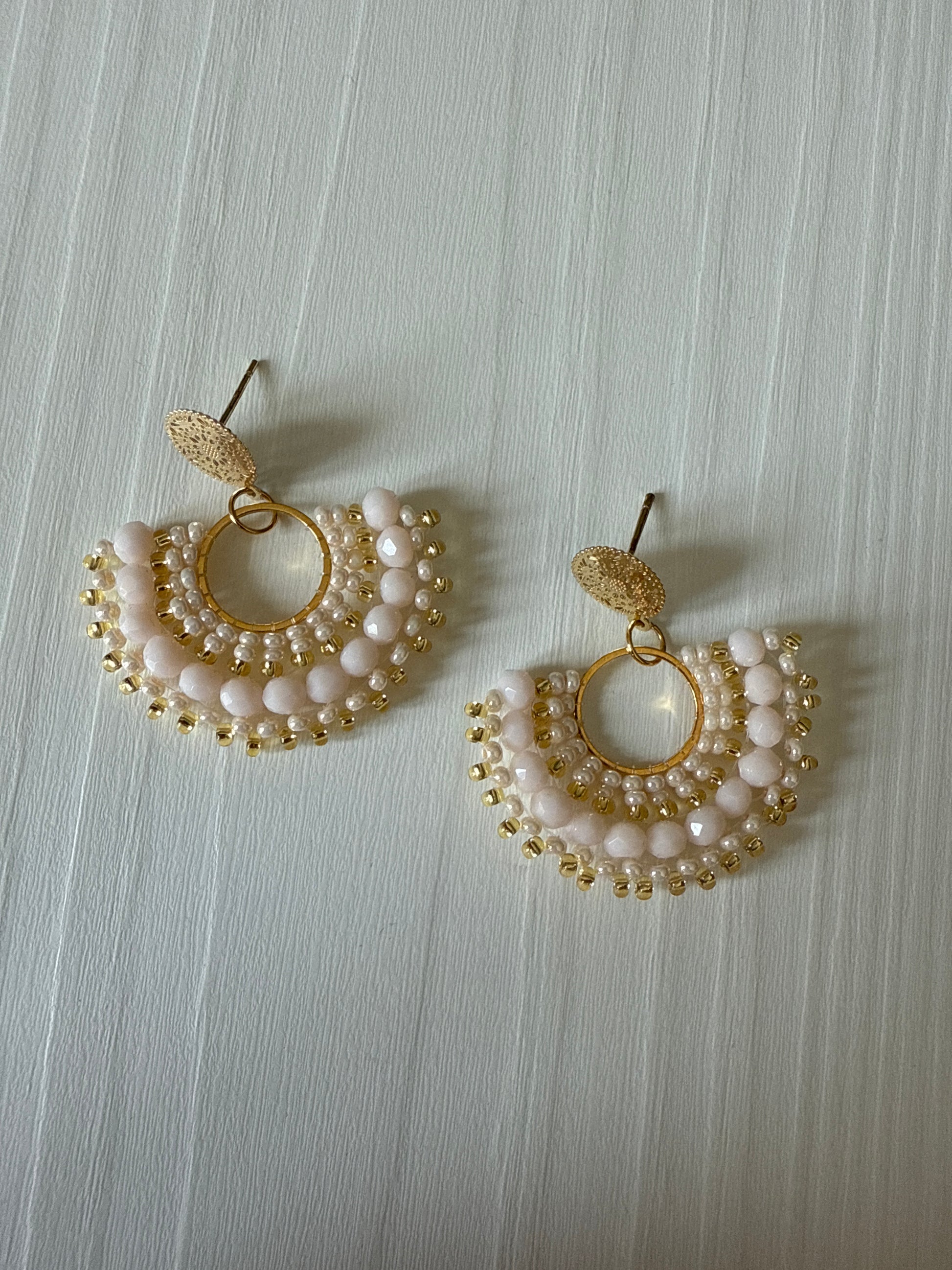 Earrings Cali in White