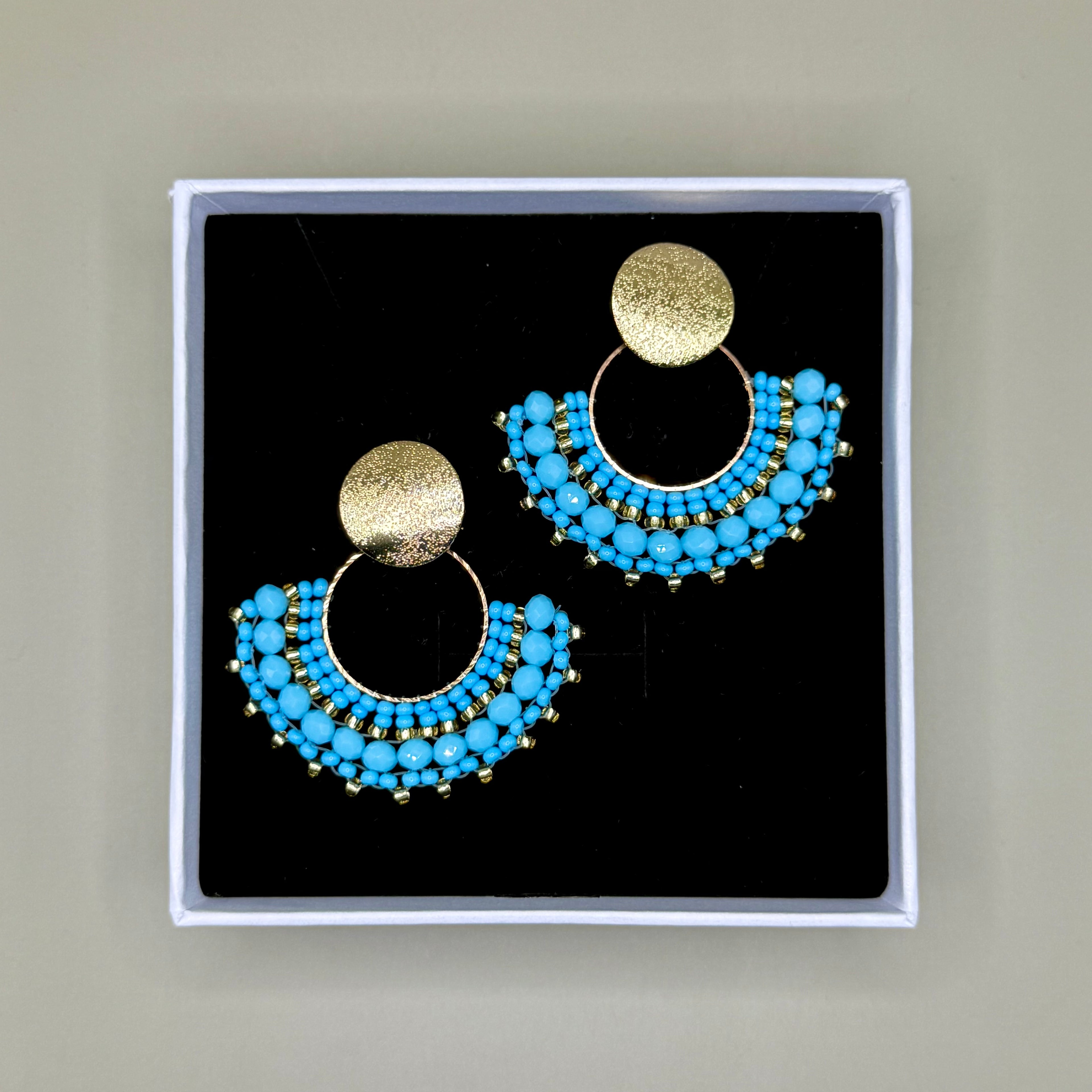 Earrings Cali in Blue