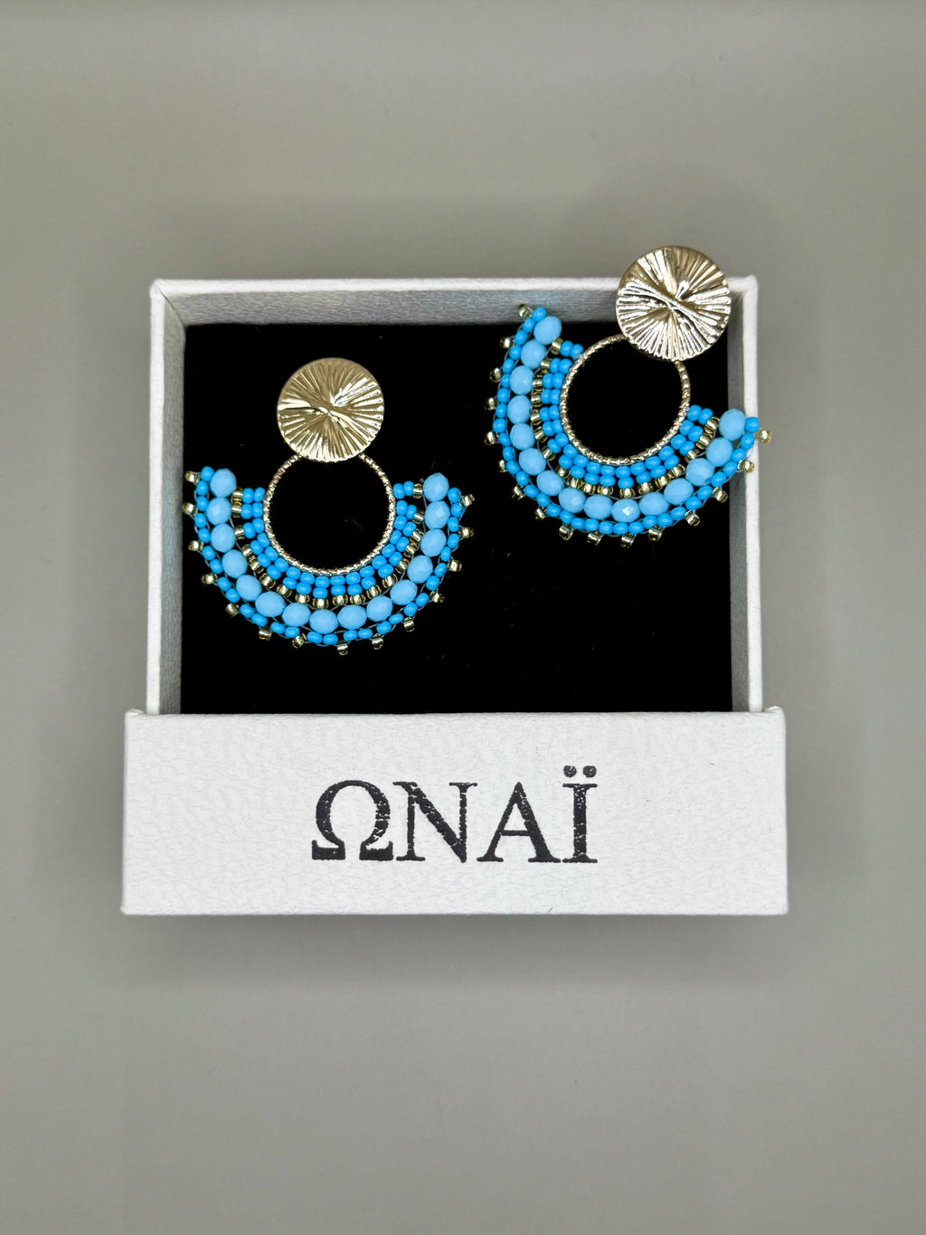 Earrings Cali in Blue
