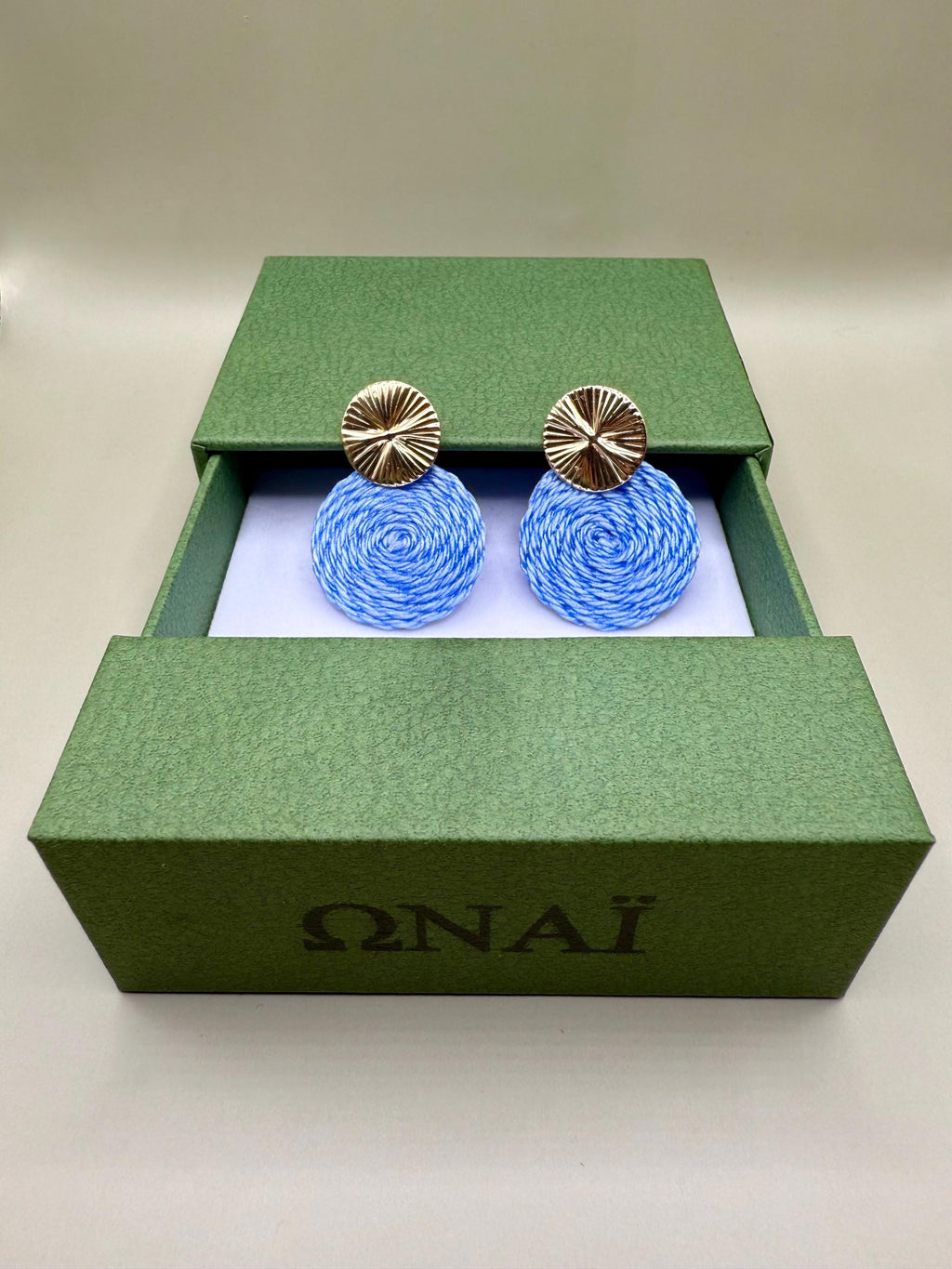 Earrings Guatapé in Blue