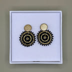 Earrings Manila in Black