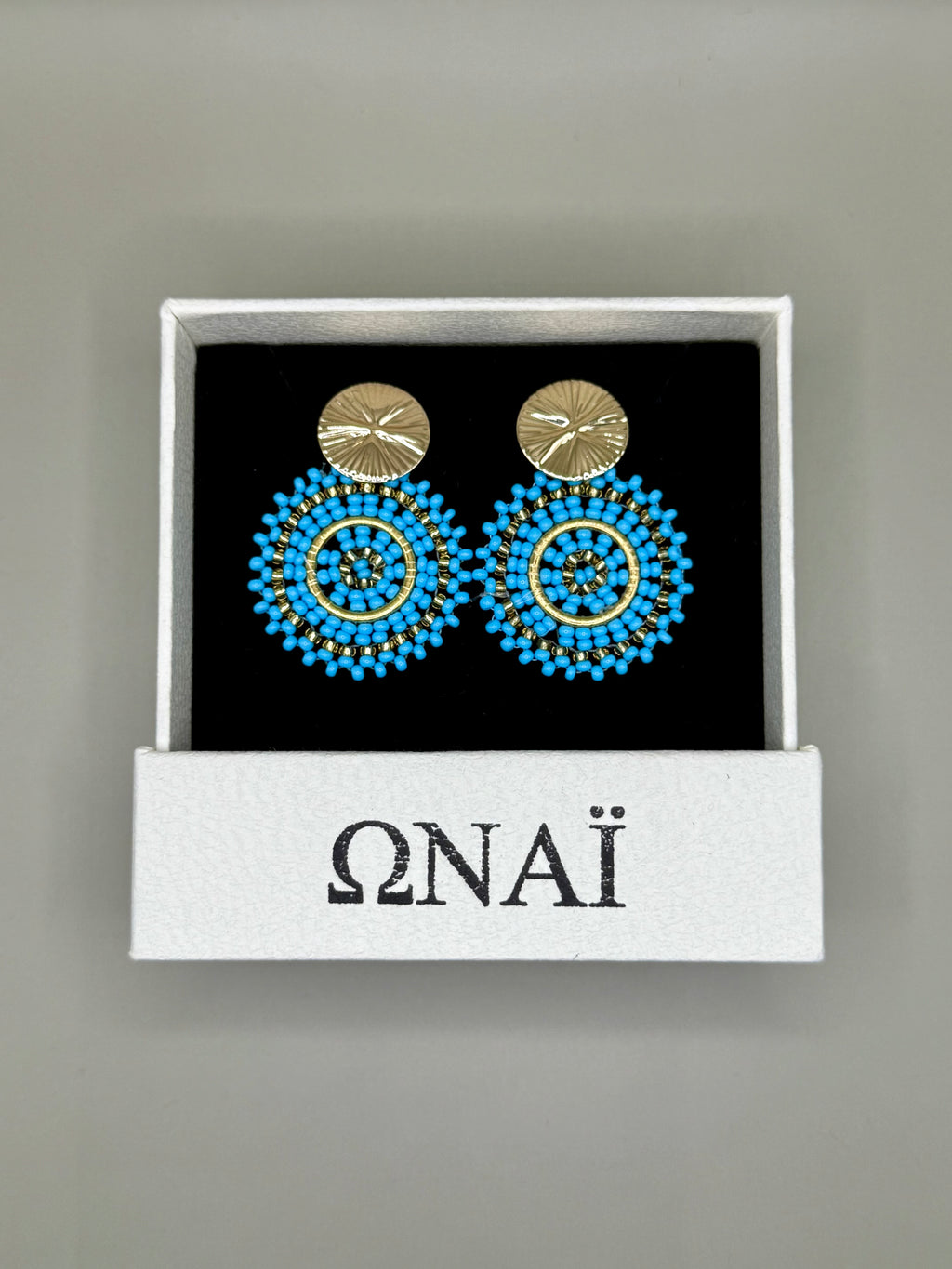 Earrings Manila in Blue