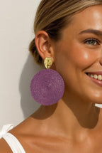 Earrings Cartagena in Purple
