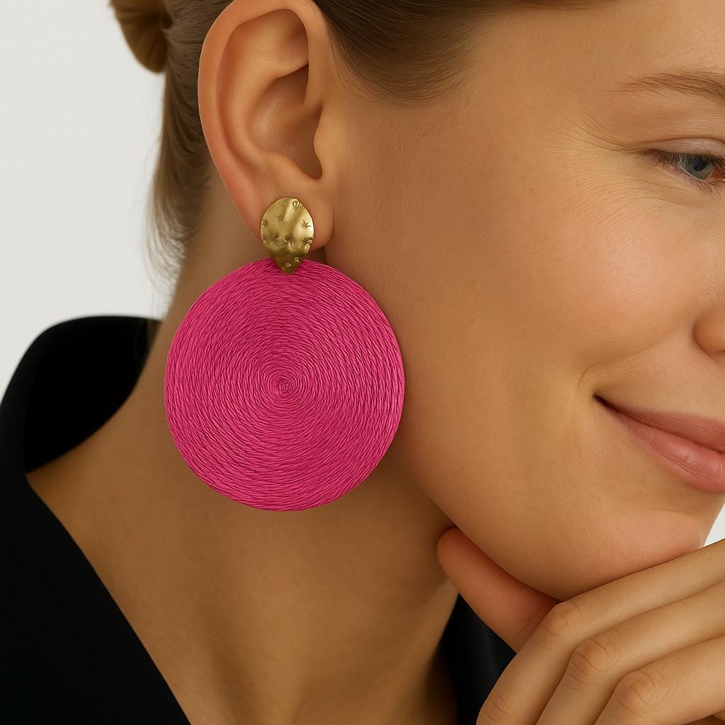 Earrings Cartagena in Pink