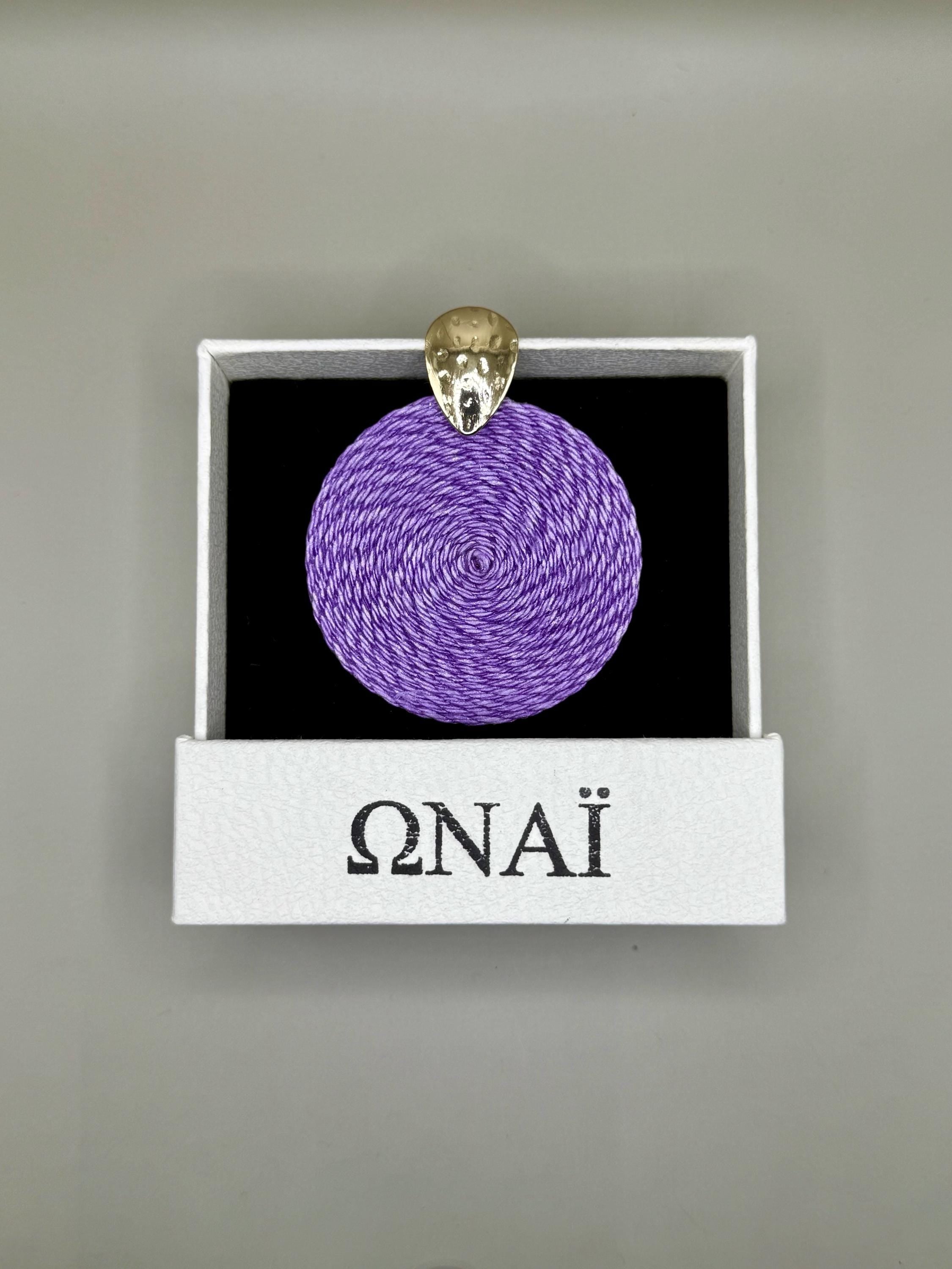 Earrings Cartagena in Purple