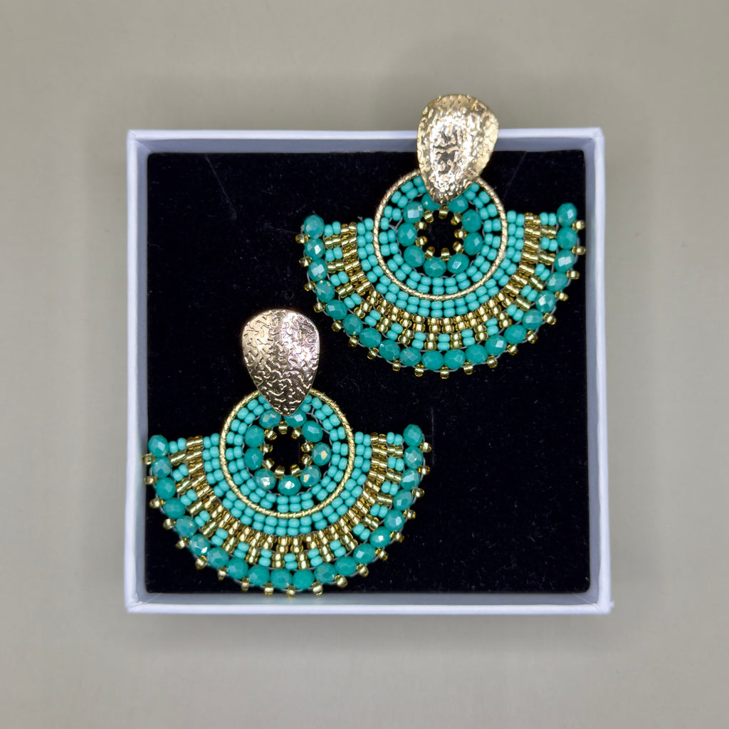 Earrings Cali in Light Blue
