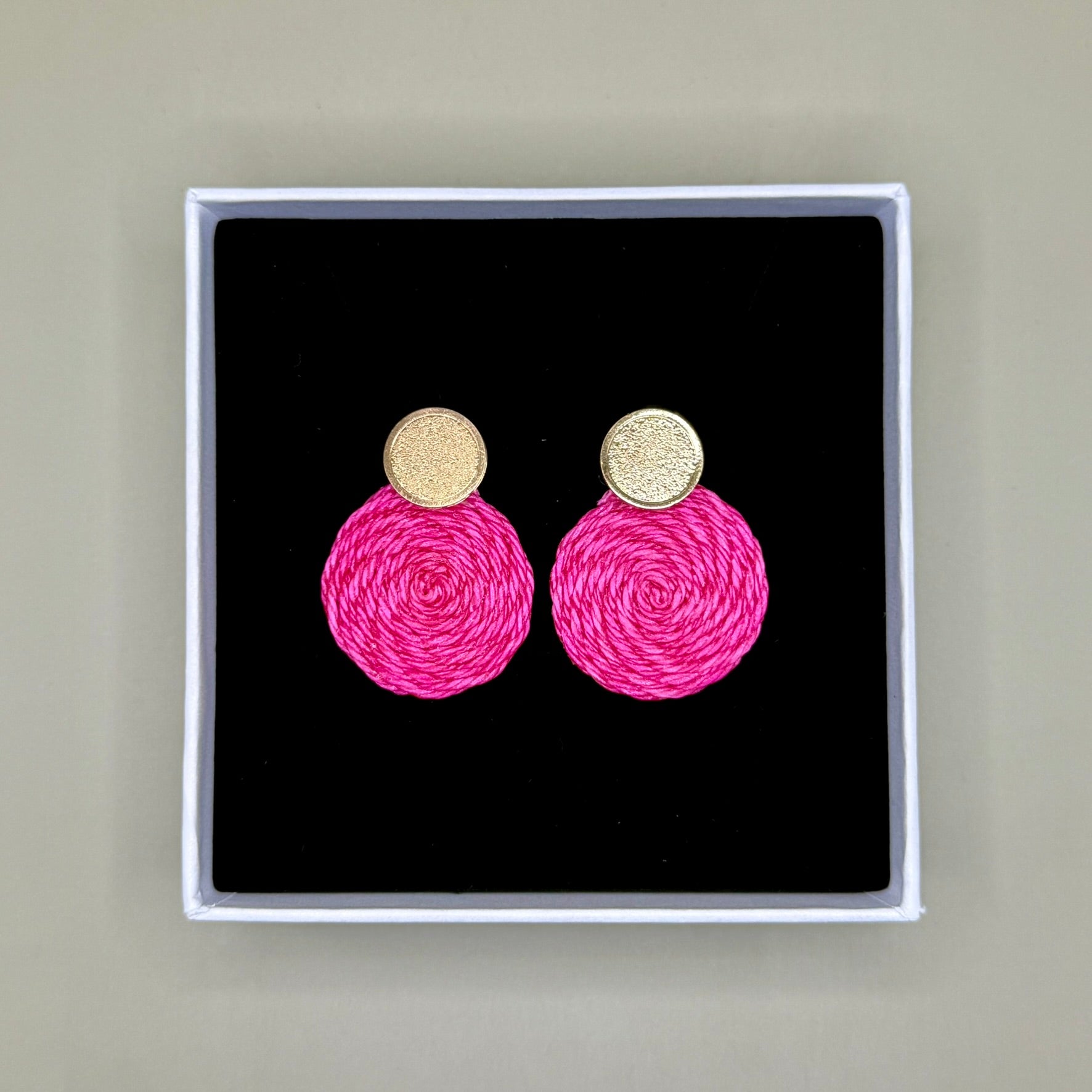 Earrings Guatapé in Pink