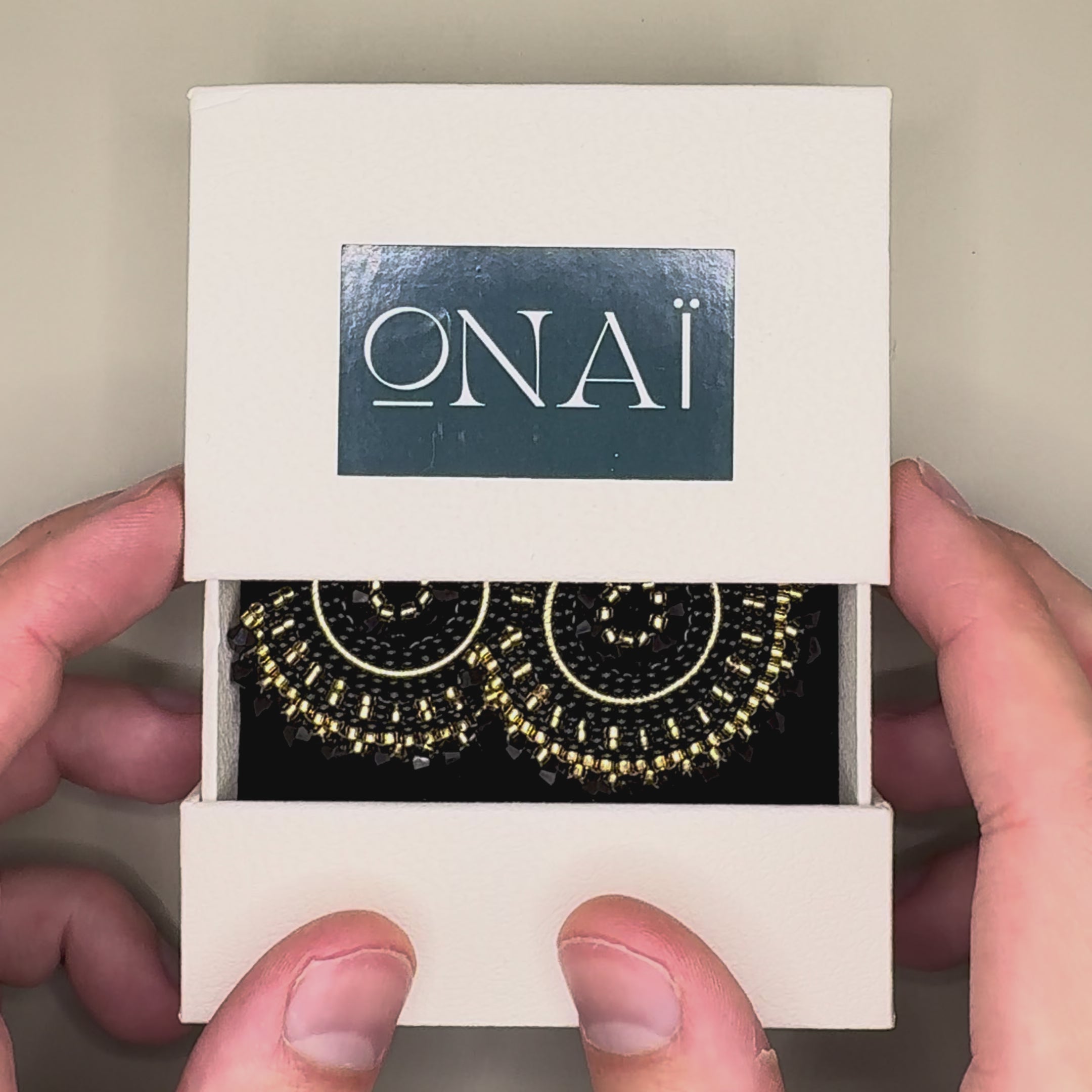 Earrings Cali in Black