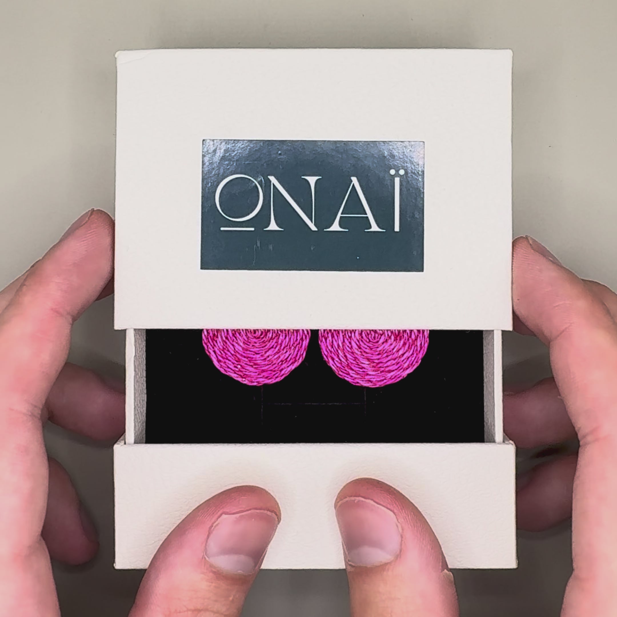 Earrings Guatapé in Pink