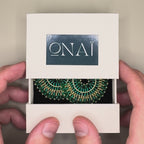 Earrings Cali in Emerald Green